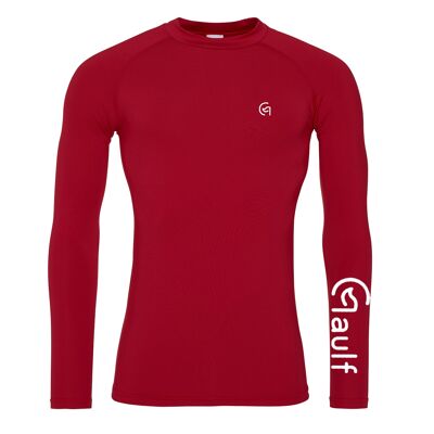 Gaulf Long Sleeve Base Layer - S - Red