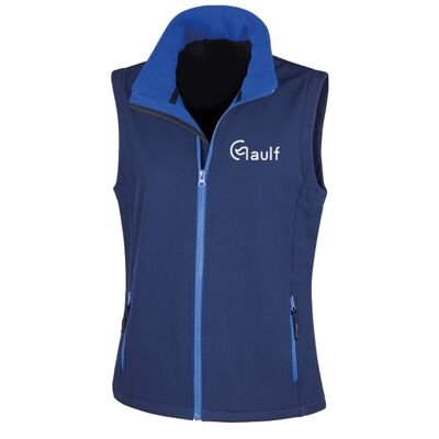 Women's Gaulf Softshell Gilet - 8 - Blue