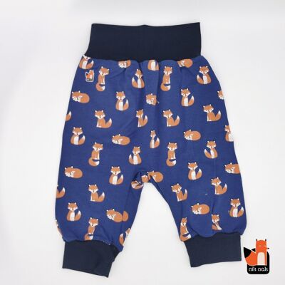 Harem pants fox pattern 3 to 12 months