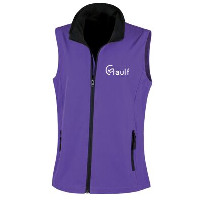 Women's Gaulf Softshell Gilet - 18 - Purple