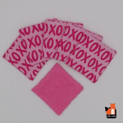 XOXO 6 toallitas de esponja surtidas