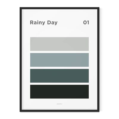 Rainy Day 01 Art Print - 30x40cm