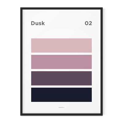 Dusk 02 Art Print - 30x40cm