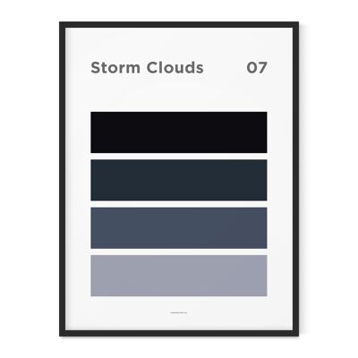 Storm Clouds 07 Art Print - 30x40cm