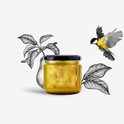 LES TARMS D'HERA Marmelade: Birnenmarmelade - 140g Glas