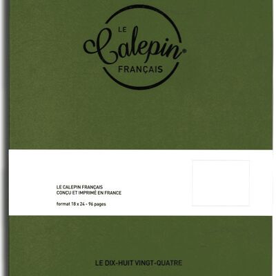 Notizbuch Les Croqueurs grün 18x24cm