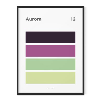 Aurora 12 Art Print - 30x40cm