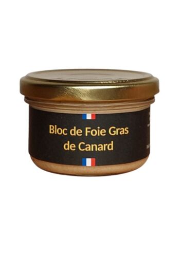 Bloc de Foie Gras de Canard entier 90 g 2