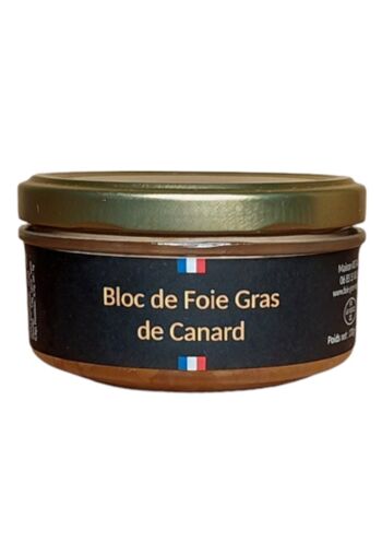 Bloc de Foie Gras de Canard entier 130 g 2