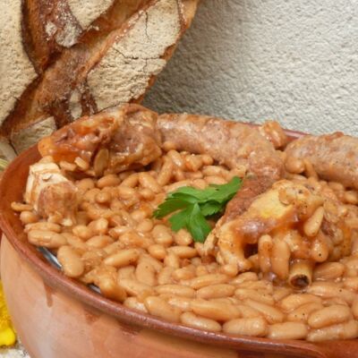 Cassoulet au confit de canard 750 g