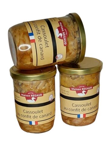 Cassoulet au confit de canard 750 g 2