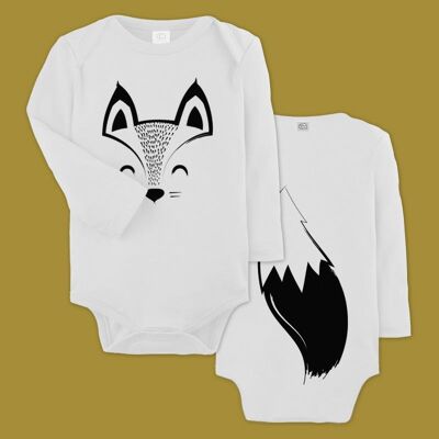 Fox baby bodysuit - Long sleeves