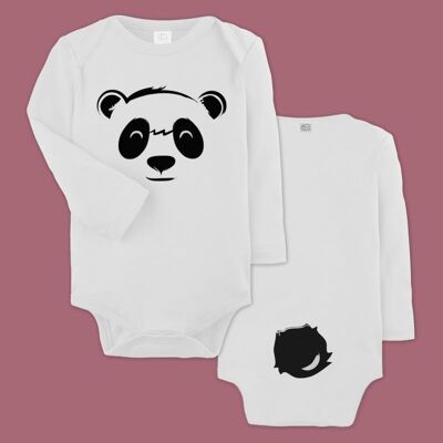 Panda Babybody - Lange Ärmel
