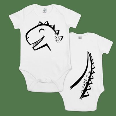 Dino baby bodysuit
