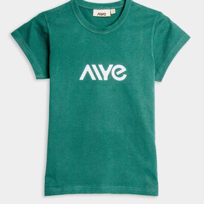 Aiyé Essential Fitted Tee Lush Green