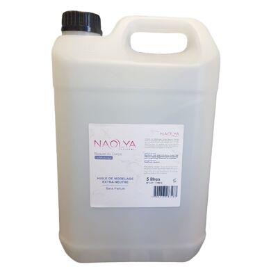 Aceite de modelado mineral extra neutro - Botella de 5 litros