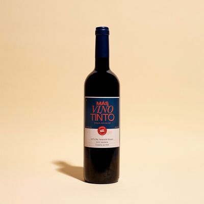 Más Vino Tinto. Spanish BIO Red Wine 75cl