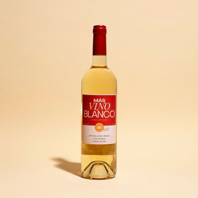 Más Vino Blanco. Spanish BIO White Wine 75cl