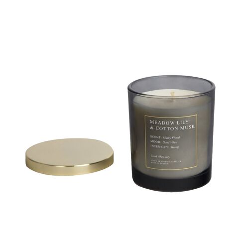 Meadow Lily & Cotton Musk Candle