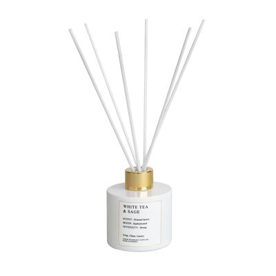 Weißer Tee & Salbei Reed Diffusor