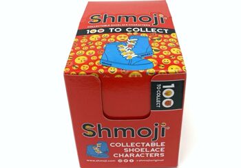 Boîte de fête Shmoji® Shoelace Characters / Présentoir de comptoir 4