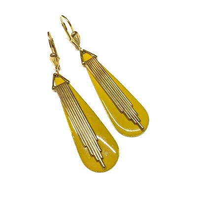 Mustard Odilon earrings
