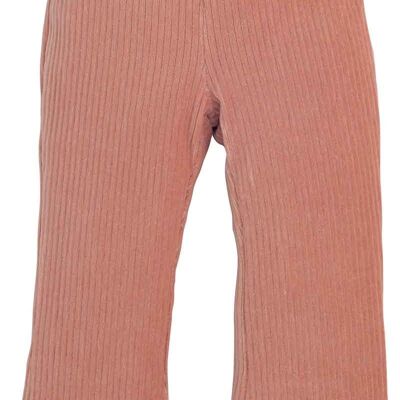 Pantalon fille en orange