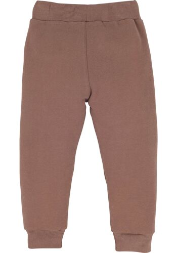Pantalons de survêtement pour garçons en marron 2