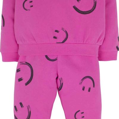 Baby girl set, 2 pieces -Hi in purple