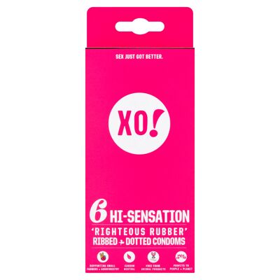 El paquete de condones Hi-Sensation (6 s)