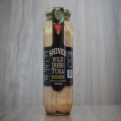1kg Jar Irish Albacore Tuna Loins- Olive Oil