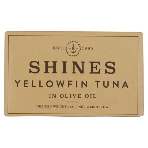 111g Tin Yellow Fin Tuna Loins -Olive Oil