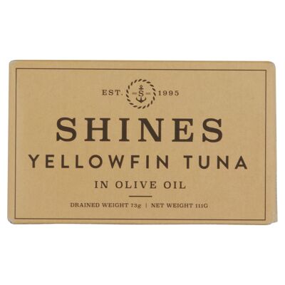 111g Tin Yellow Fin Tuna Loins -Olive Oil