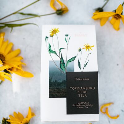 Flower tea Jerusalem Artichoke