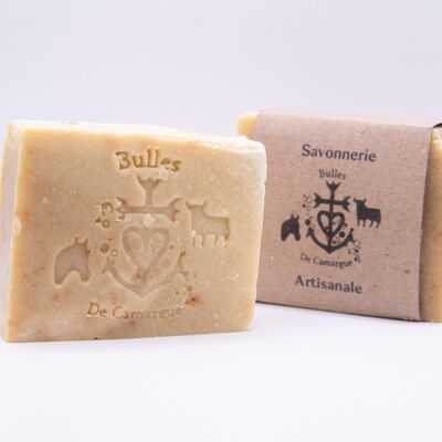 Handmade soap with organic donkey milk LE BOURRIQUETTE