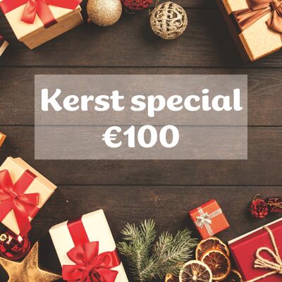 Kerst special pakket | t.w.v. € 100,-