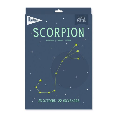 Poster Zodiac Scorpion