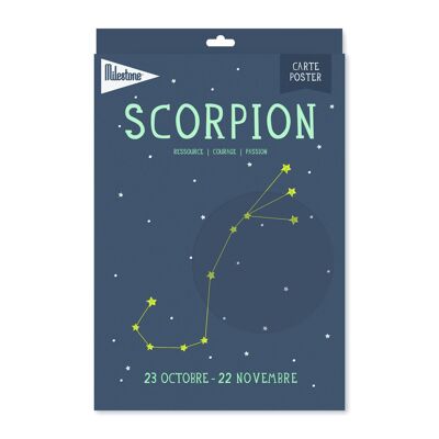 Poster Zodiaco Scorpione