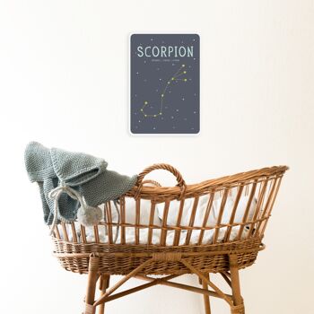 Poster Zodiac Scorpion 3