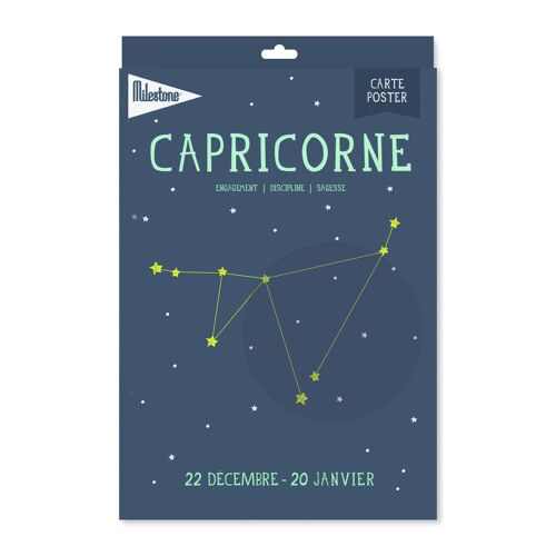 Poster Zodiac Capricorne