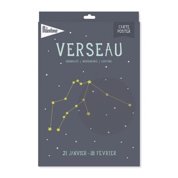 Poster Zodiac Verseau 1