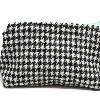 Harris Tweed Liberty Cosmetic Bag - Houndstooth