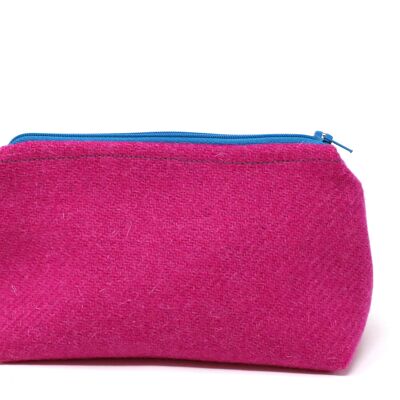 Harris Tweed Liberty Cosmetic Bag - Pink