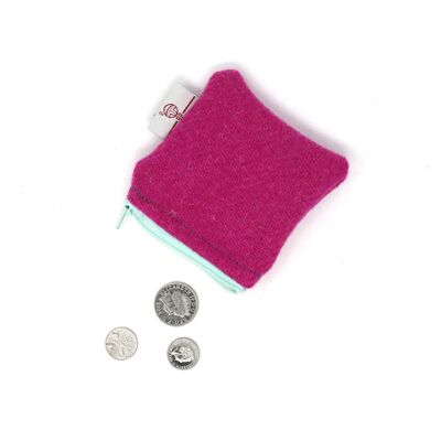 Harris Tweed Liberty Coin Purse - Pink