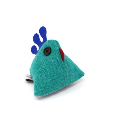 Harris Tweed Mini Chicken - Jade
