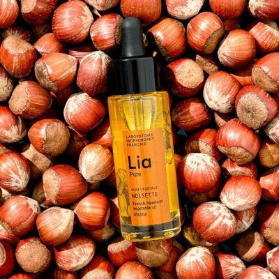 Olio vegetale di nocciola francese