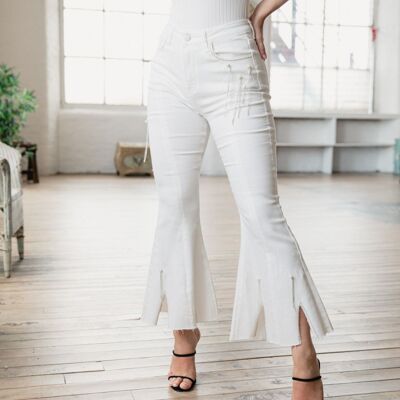 White Sparkle Jeans