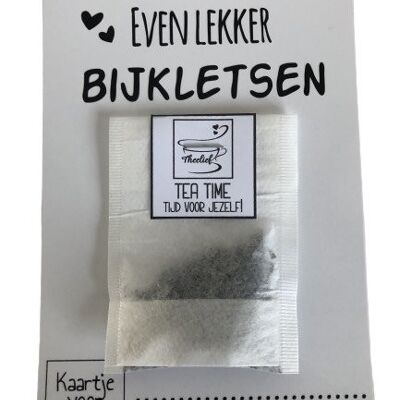 Theekaart Bijkletsen