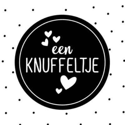 Kaart knuffeltje