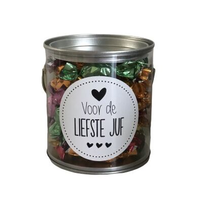 Blikje liefste juf